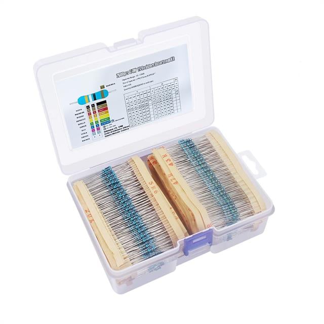 Powermaster PM-29724 1/4W 1 Ohm - 10 Mega Ohm Arası 130 Çeşit 2600 Parça Direnç Kiti