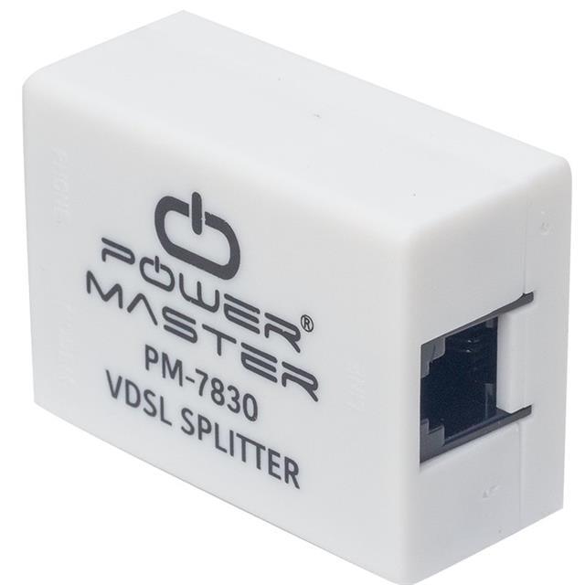 Powermaster PM-7830 VDSL/ADSL2+ Profesyonel Sinyal Ayırıcı Splitter