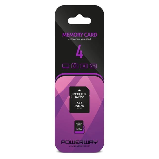 Powerway PWR-4 Micro 4GB Micro SD Hafıza Kartı