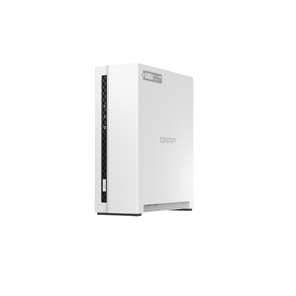 QNAP TurboNAS TS-133-2G, 2Gb Ram, 1xYuvalı, Tower NAS