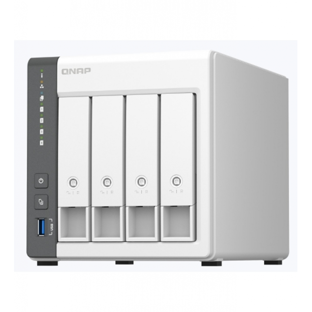 QNAP TurboNAS TS-433-4G, 4Gb Ram, 4xYuvalı, Tower NAS
