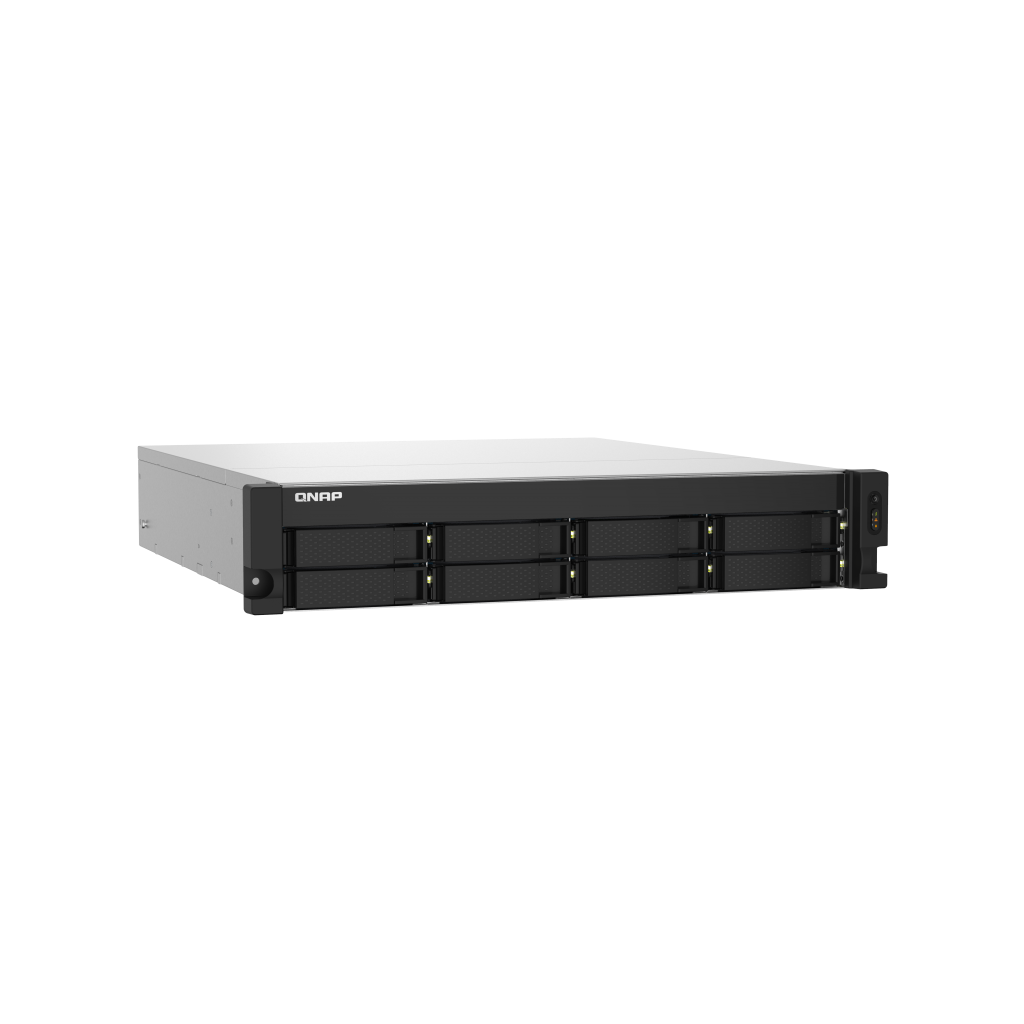 QNAP TurboNAS TS-832PXU-RP-4G, 4Gb Ram, 8xYuvalı, RACK NAS