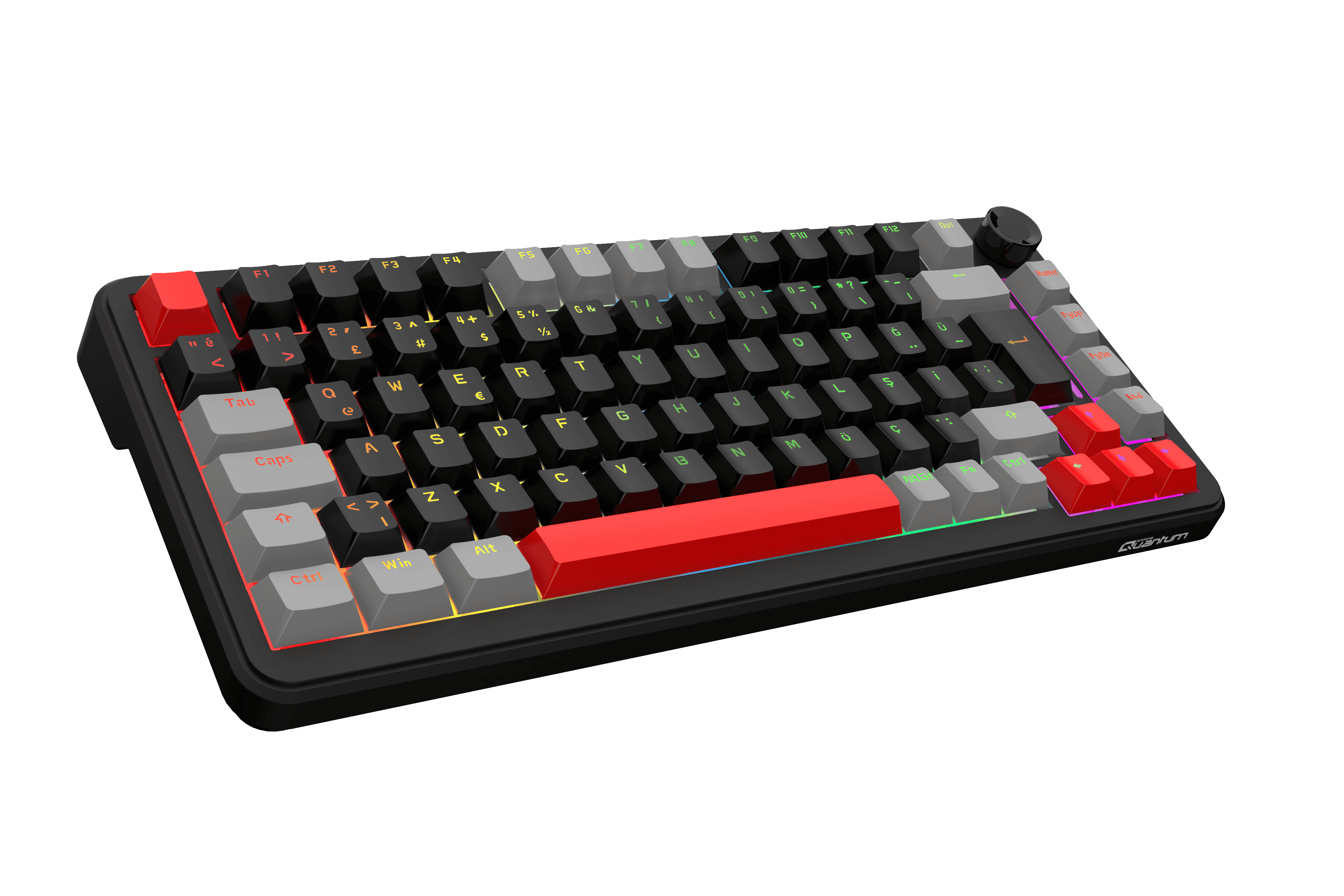 QUANTUM MECHACORE Kablolu USB Q Trk RGB Gaming Klavye