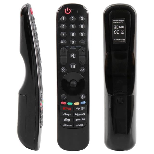 RM-L1863 LG Netflix Prime Video Rakuten Sling Disney+ Tuşlu LCD Led TV Kumanda