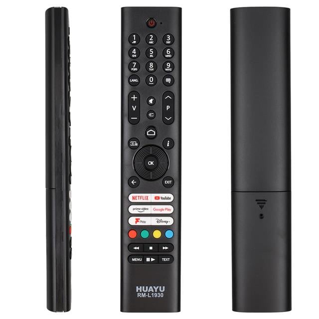 RM-L1930 Vestel Netflix Youtube Prime Video Google Play Disney+ Tuşlu LCD Led TV Kumanda