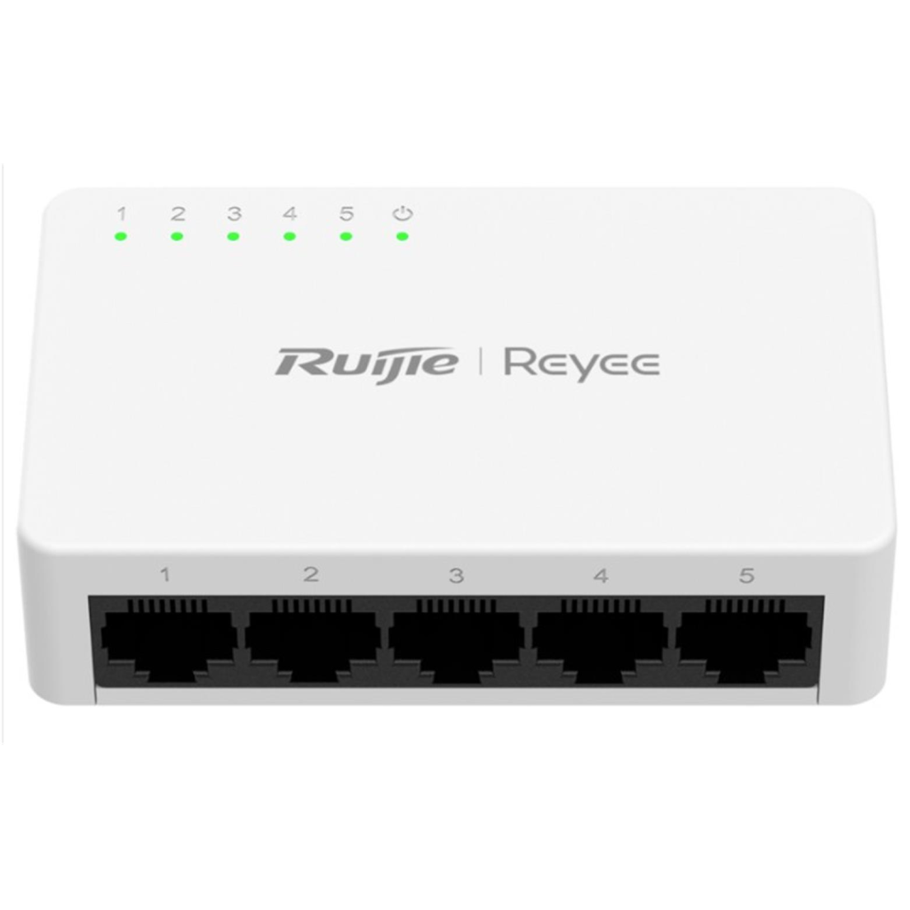 RUIJIE REYEE RG-ES05F 5 Port MegaBit Switch  Plastik Kasa