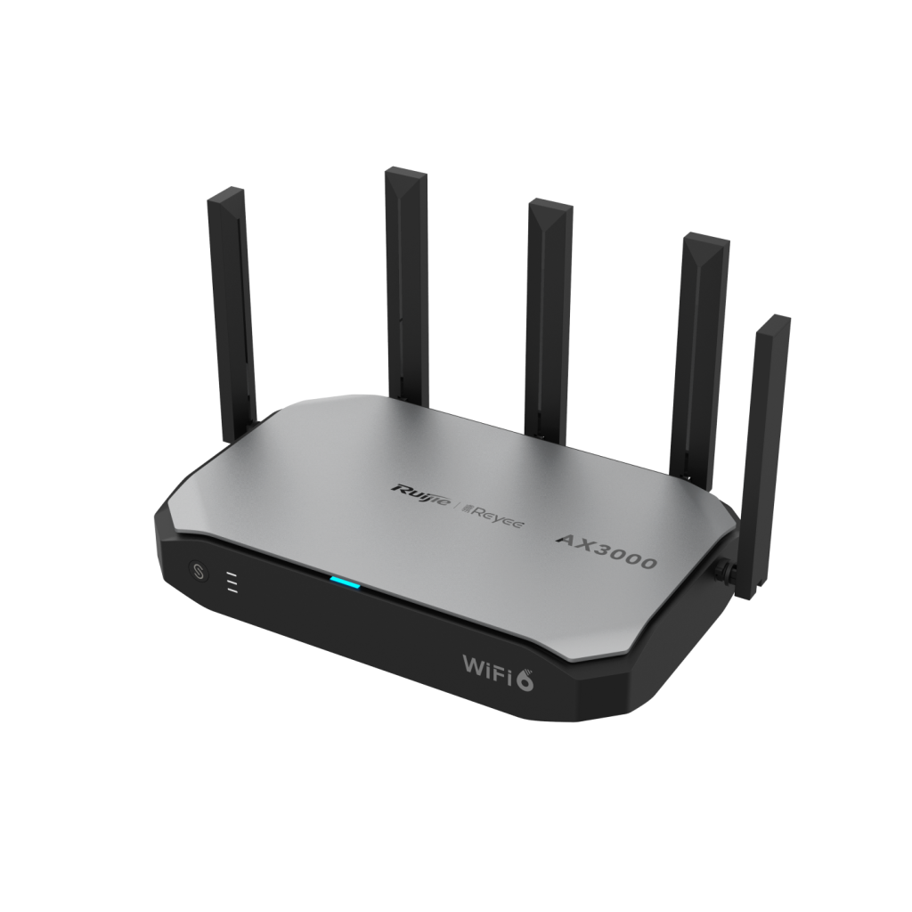 RUIJIE Reyee RG-EG105GW-X 5 Port Gigabit, Web  Yönetilebilir, 2 WANs, 150 Kullanıcı, 2976 Mbps Router