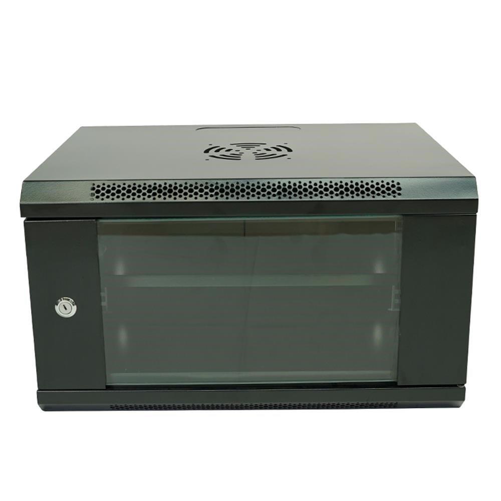 Racksan ML-6407S 7U Duvar Tipi Kabinet (350-530-400) Raf+Fan+Priz