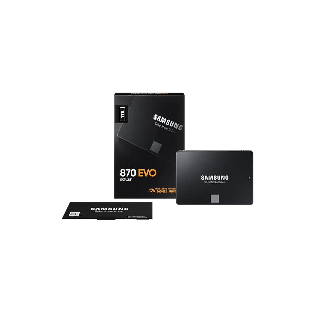 SAMSUNG MZ-77E1T0BW 870 EVO 1TB 560/530, 2,5