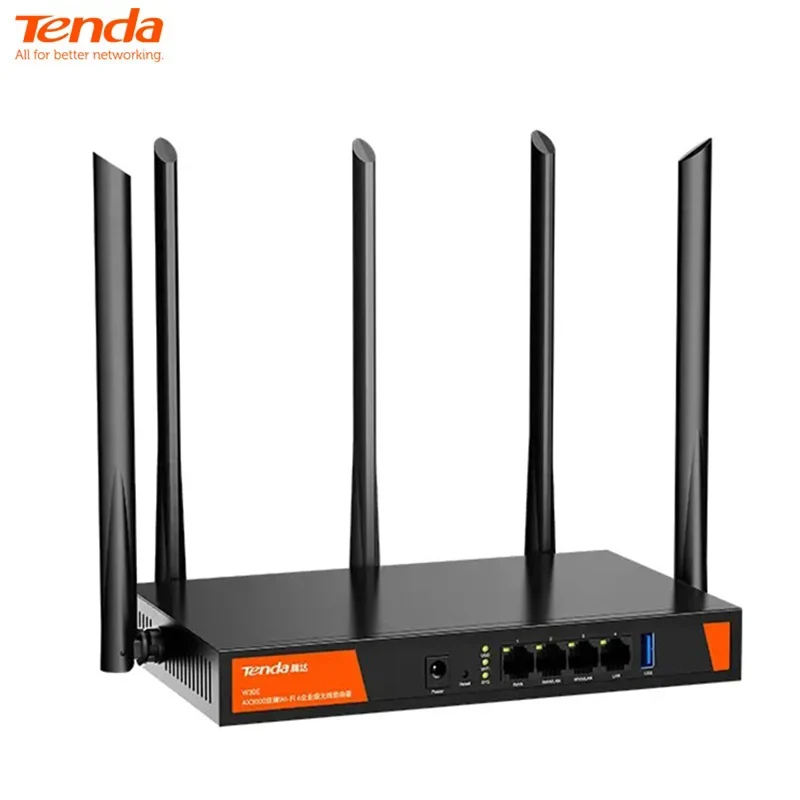 TENDA W30E Wıfı6 AX3000 Dual Band VPN Router