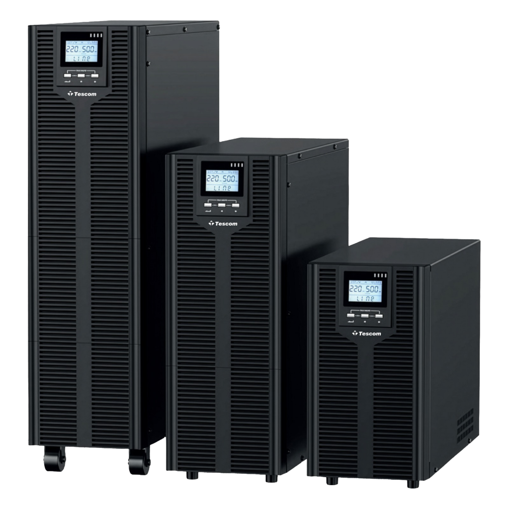 TESCOM Teos+ 10 KVA Online 3F/1F UPS (900960164) (20x7A Akü)