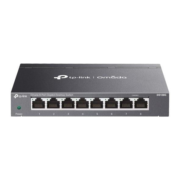 TP-LINK OMADA DS108G 8-PORT GIGABIT UNMANAGED DESKTOP SWITCH