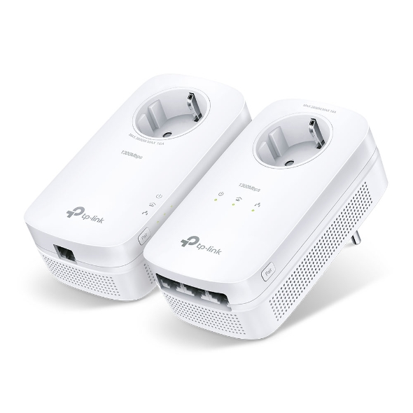 TP-LINK TL-PA8033P Gigabit AV1300 EV Ofis Tipi PowerLine Ağ Adaptörü 3-PORT