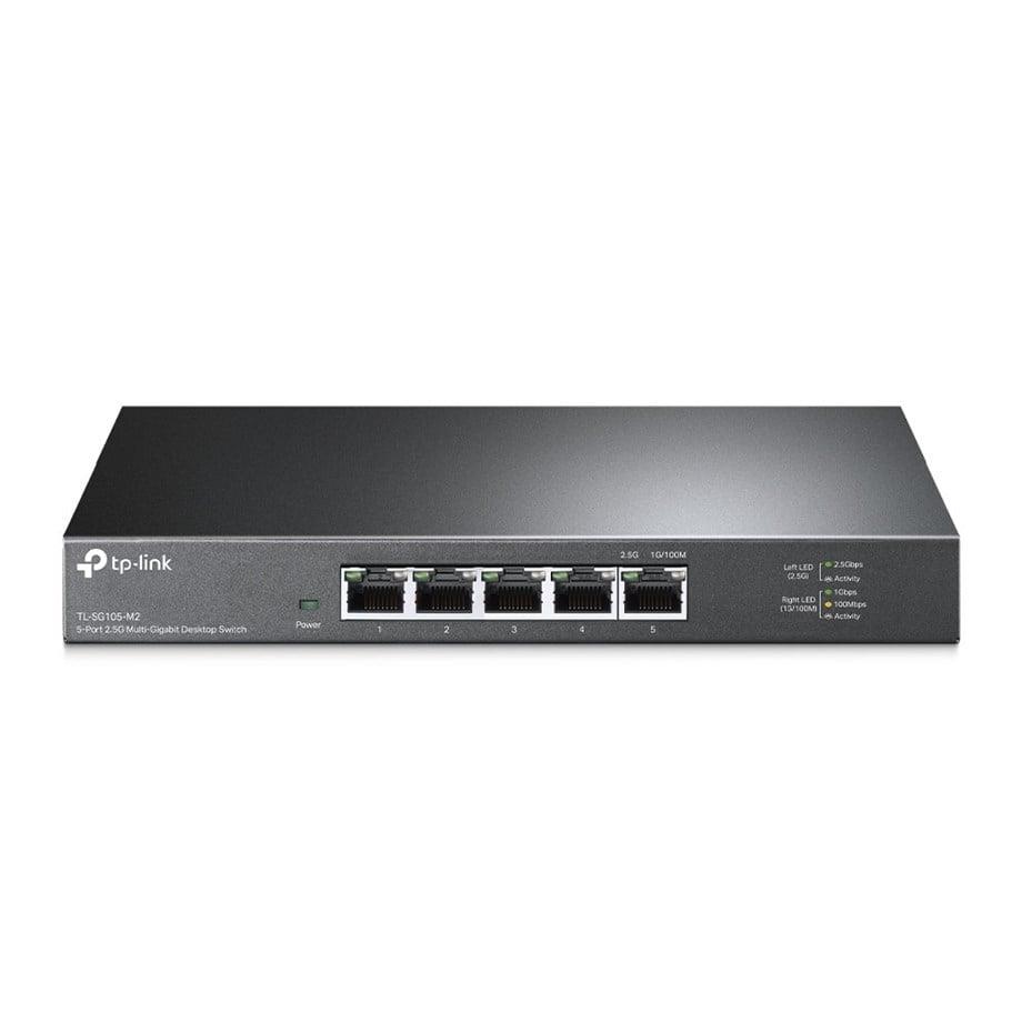 TP-LINK TL-SG105-M2 5PORT 100/1000/2500 YÖNETİLEMEZ SWITCH