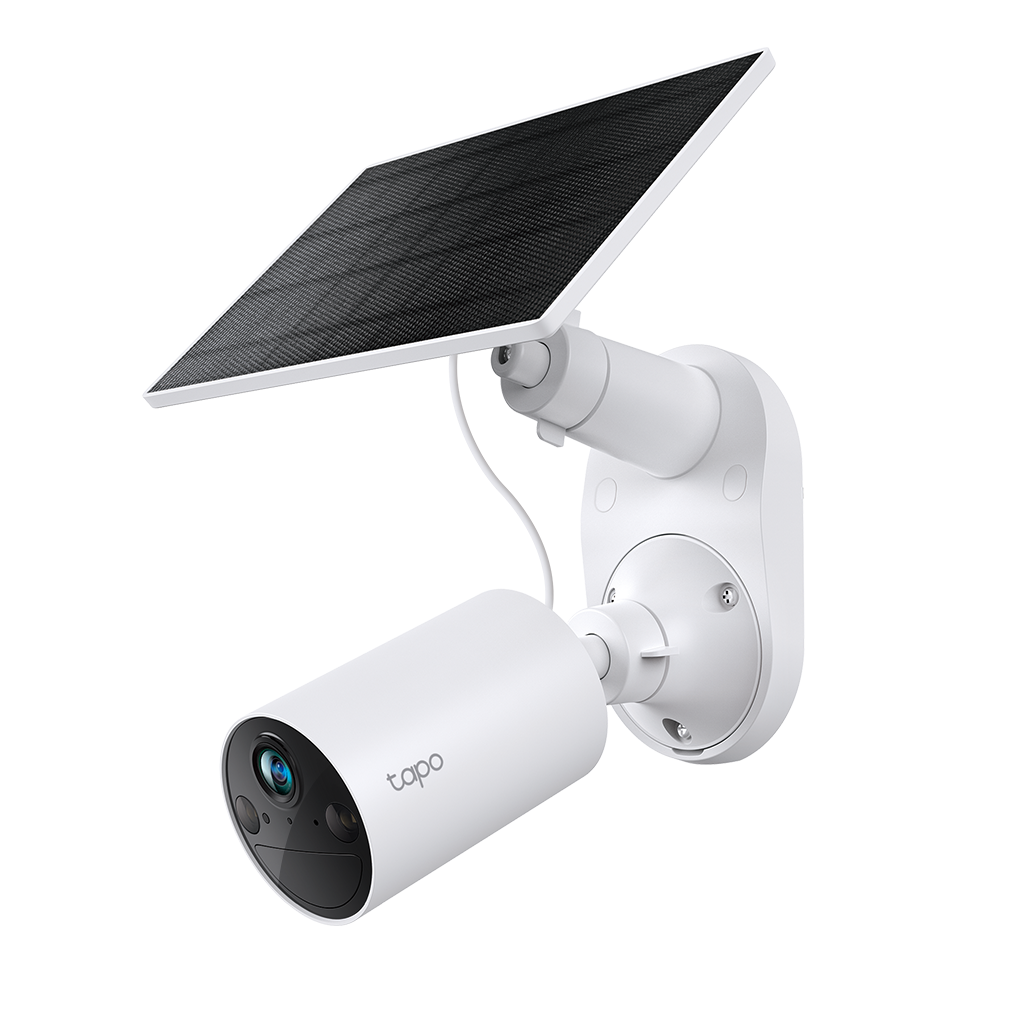 TP-LINK Tapo TC82 KIT (C410 KIT), 2K, 3,0Mpix, Dış Mekan, IP65, WiFi, 9Mt. Renkli Gece Görüşü, İki Yönlü Ses, Güneş Enerjili Güvenlik Kamerası Kiti