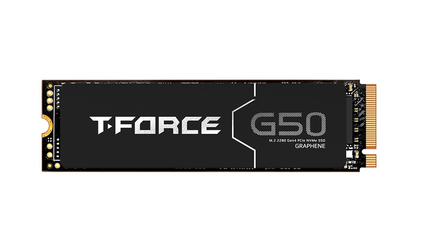 Team 512GB Team T-Force G50 5000-2500MB-s NVMe PCIe Gen4x4 M.2 SSD Disk (TM8FFE512G0C129)