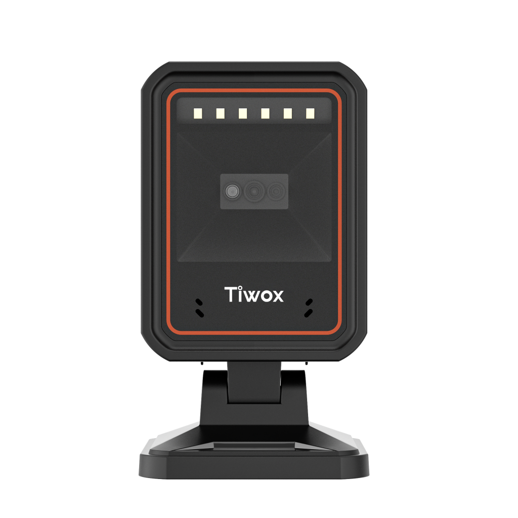 Tiwox VS-170, Masaüstü Tipi, Laser, 2D Karekod, USB Kablolu, Barkod Okuyucu