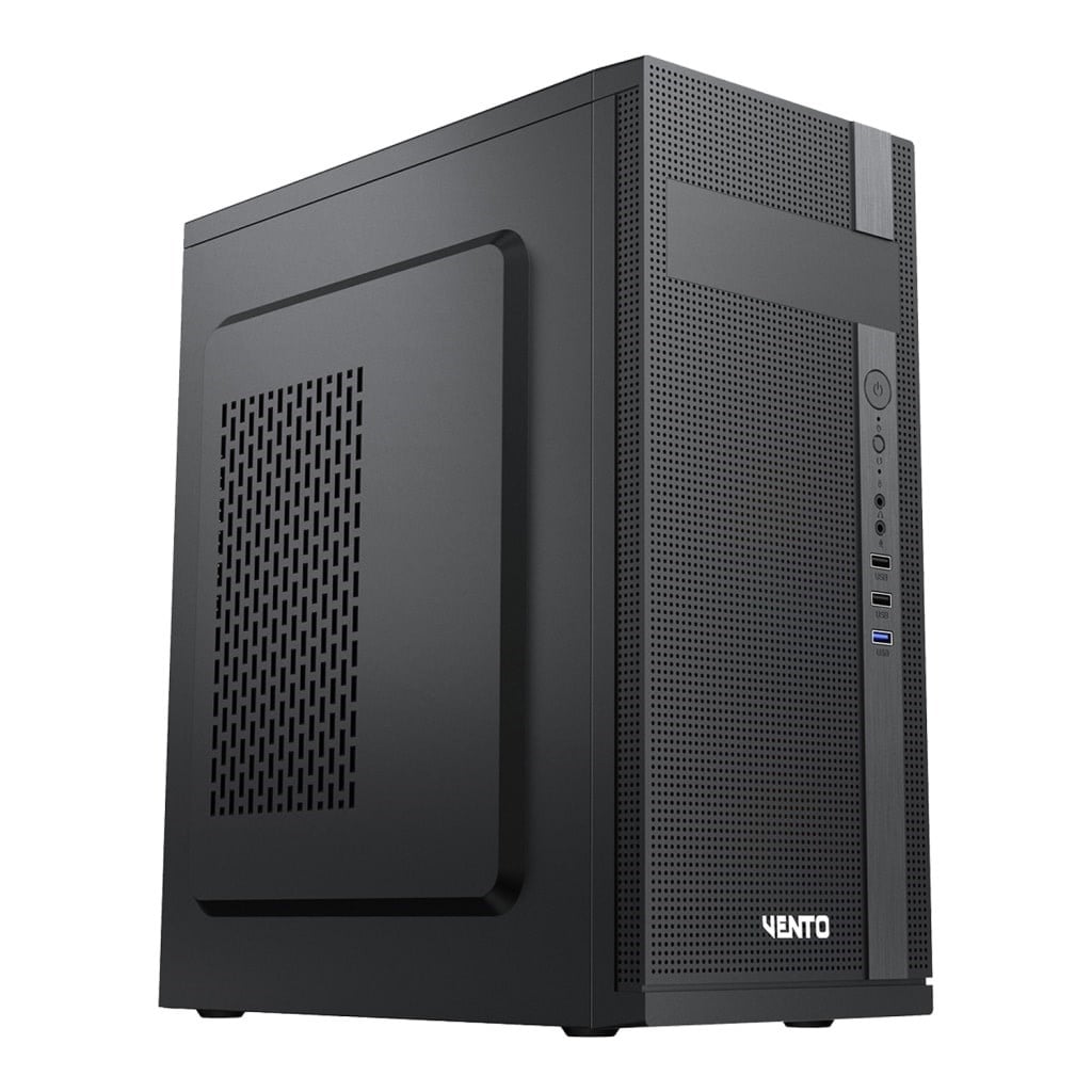 VENTO VS115F 350W 1x8CM FAN ATX 1xUSB2.0/1xUSB3.0 SİYAH KASA