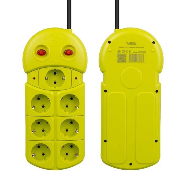 Vea VE-970 1.5 Metre Kablolu 5'li Grup Priz