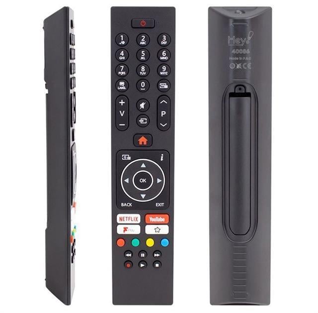 Vestel 49UD8200 - 55UD8450 / Finlux 32FFI5760 Netflix-Youtube-Play Tuşlu Lcd-Led Tv Kumanda (RC43137-30101403)