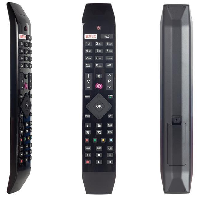 Vestel Netflix Mor Tuşlu Yeni Üstü Camlı Model Led Tv Kumanda