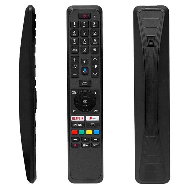 Vestel RC 43161-32FA9500-65Q9900 / Toshiba 43UA20-49UA20-65UA4B-UA6B Netflix-Play-Mikrofon Tuşlu Ses Komutlu Lcd-Led Tv Kumanda