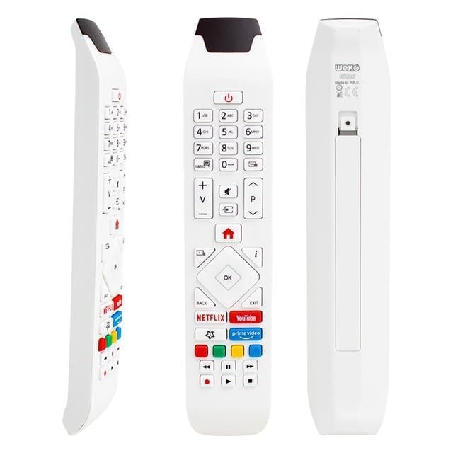 Vestel RCA343140P Youtube-Netflix-Prime Video Tuşlu Lcd-Led Tv Kumanda Beyaz