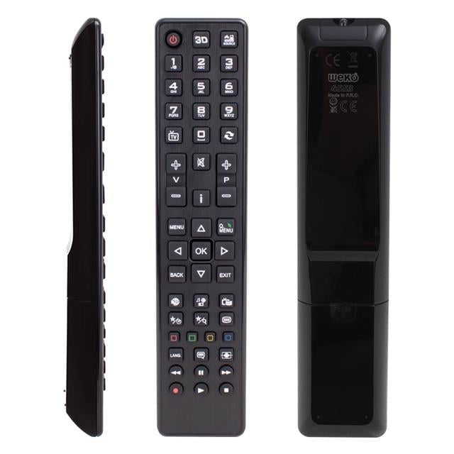 Vestel VES 203 RC1800 42PF906 50PF8175 - Toshiba 32L1334DG 40L1343DG Lcd-Led 3D'li Tv Kumandası