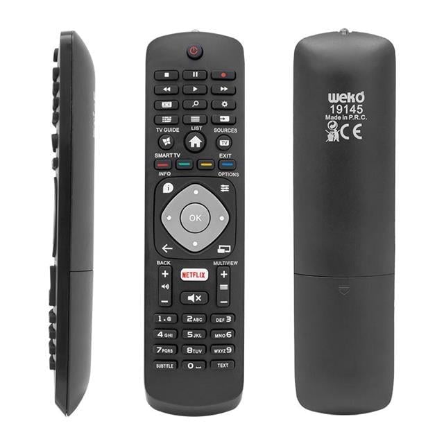 Weko Philips RM-L1285+ Smart Tuşlu Netflix LCD Led TV Kumanda