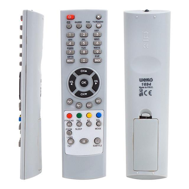 Weko Sunny Dıgıturk Dt-5002 -12200 Sd Kasalı Modeli Uydu Kumandası