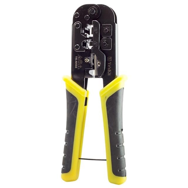 YesKit YK-N568 RJ11-RJ12-RJ22-RJ45 Sıkma Pensesi