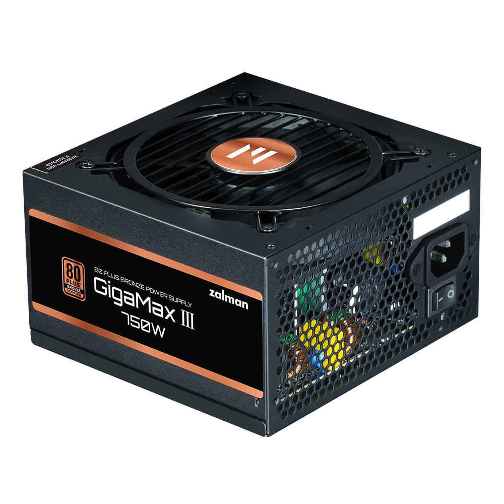 ZALMAN 750w 80+ Bronze ZM750-GV3 (GigaMaxIII 750W) PCIe 5.0 Power Supply