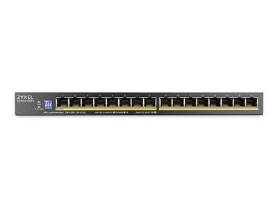 ZYXEL 16port PoE 135W Gigabit Yönetilemez Switch GS1100-16EPS