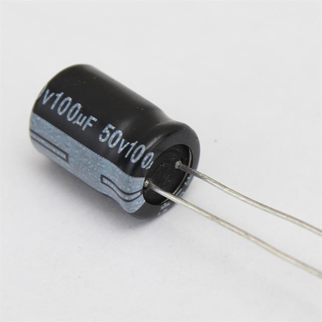 100 MF 50 V  Kondansatör