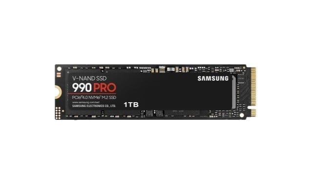 1TB SAMSUNG 990 PRO 7450/6900MB/s M.2 NVMe MZ-V9P1T0BW