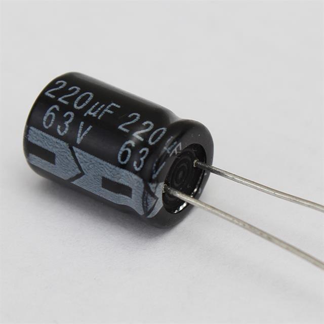220 MF 63 V Kondansatör