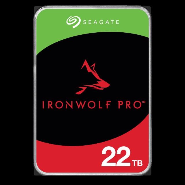 22TB SEAGATE IRONWOLF 7200 512M NAS ST22000NT001