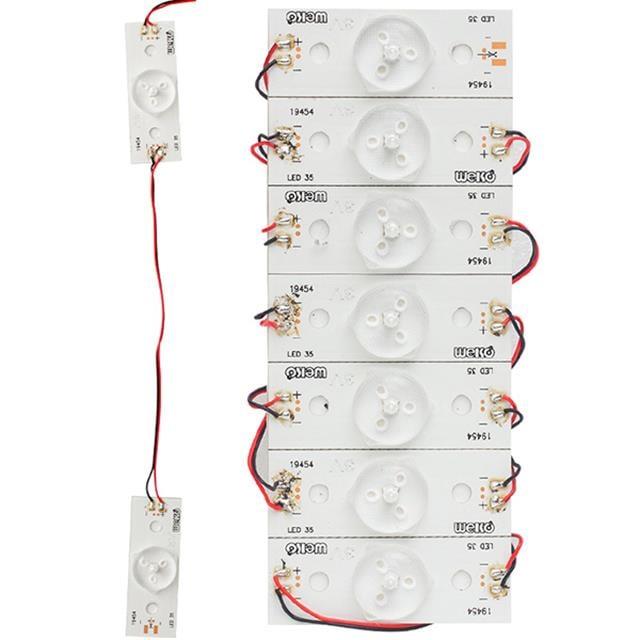 3 Volt Tek Kablolu Birbirine Bağlı Led (7'li Poşet)