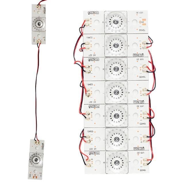 6 Volt Tek Kablolu Birbirine Bağlı Led