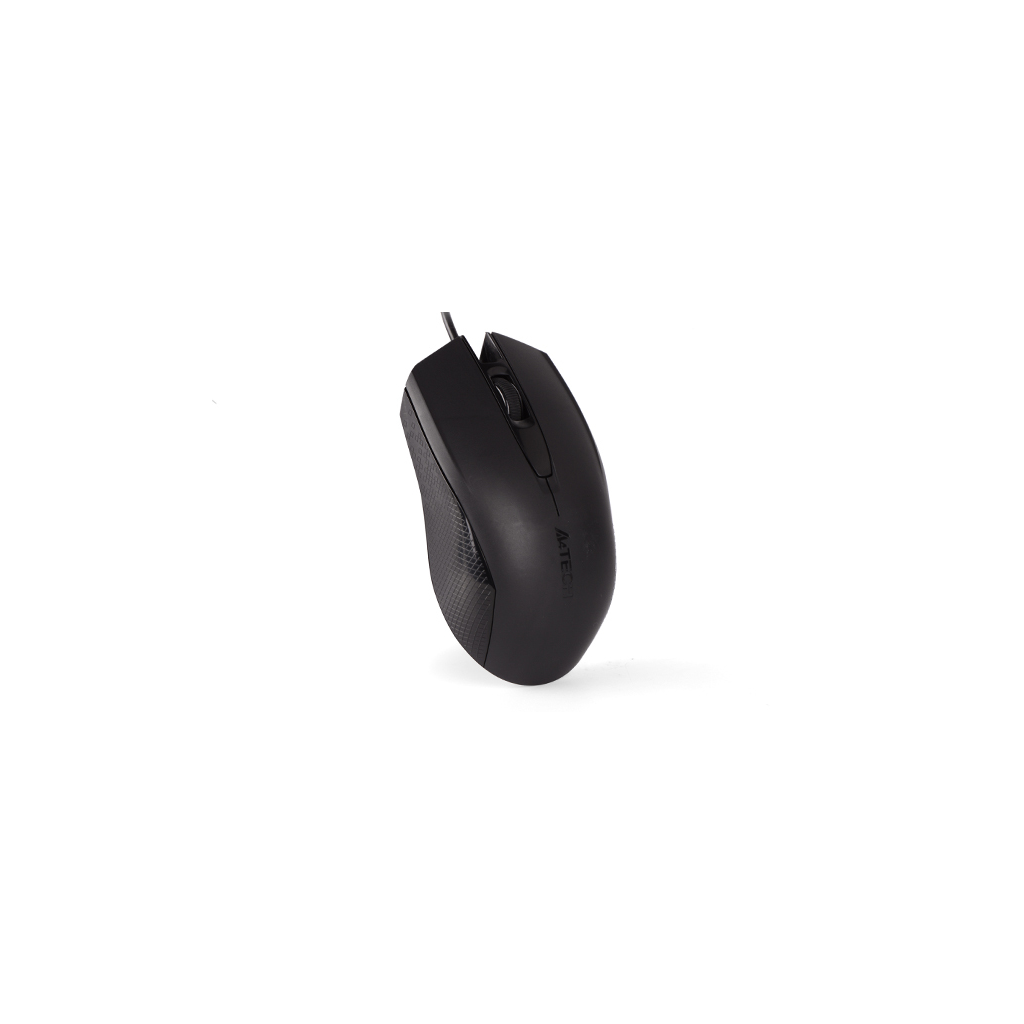 A4 TECH OP-760, Siyah, V-Track, 1000dpi, 3 Buton, Usb Kablolu, Optik Mouse