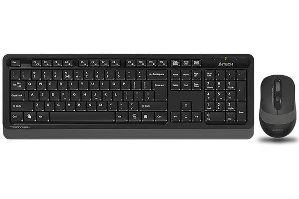 A4TECH FG1010 Kablosuz F Trk Siyah/Gri Klavye - Mouse Set