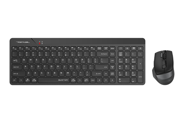 A4TECH FG2400 AIR2 Kablosuz Q Trk Sessiz Siyah Klavye - Mouse Set