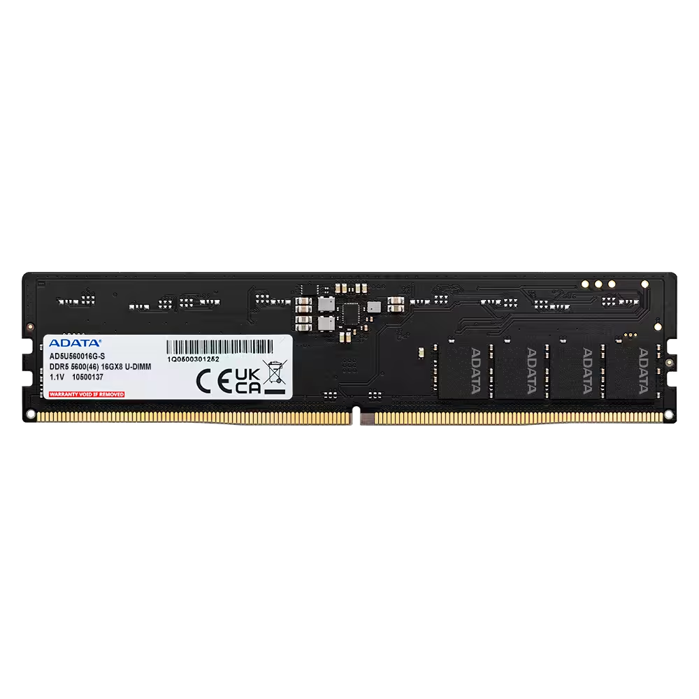 ADATA 16GB DDR5 5600MHZ CL46 PC RAM AD5U560016G-S