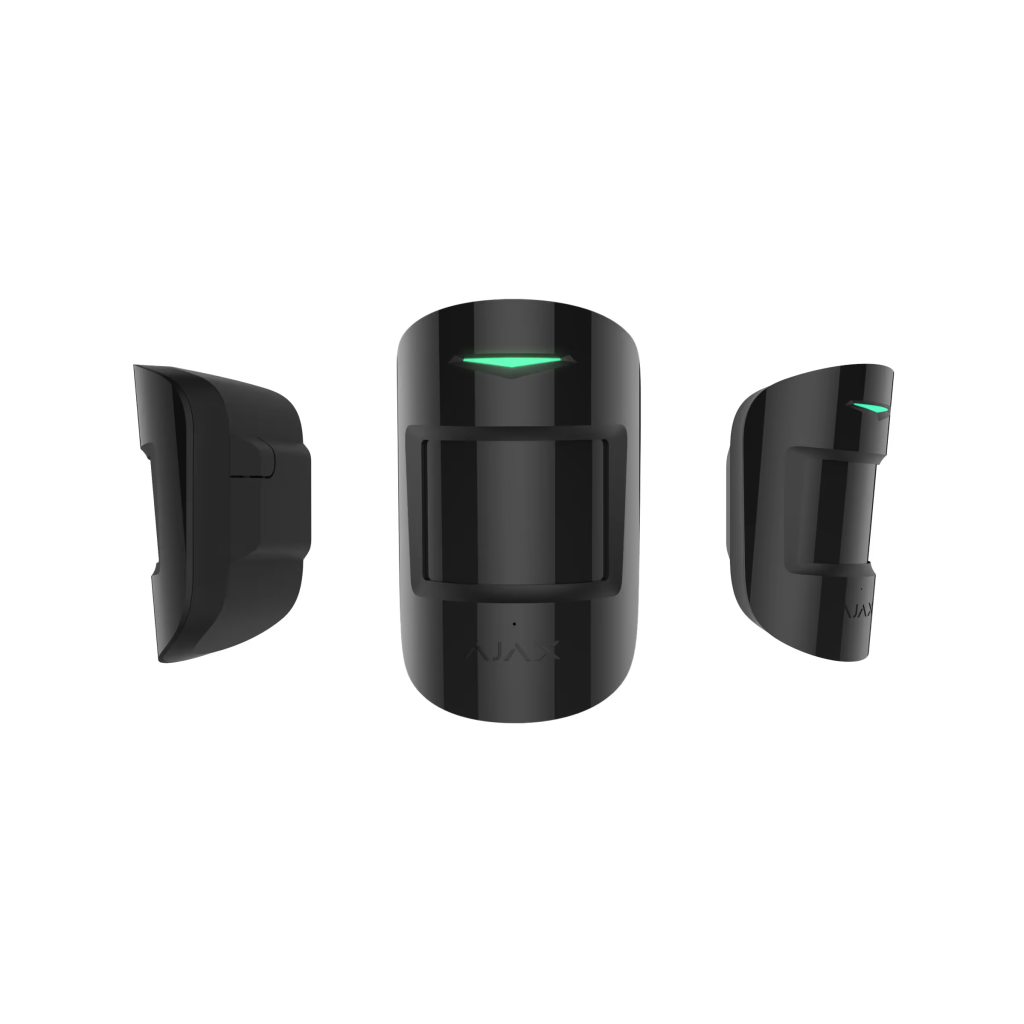 AJAX CombiProtect Kablosuz Hareket PIR ve Cam  Kırılma Kombine Dedektör SİYAH