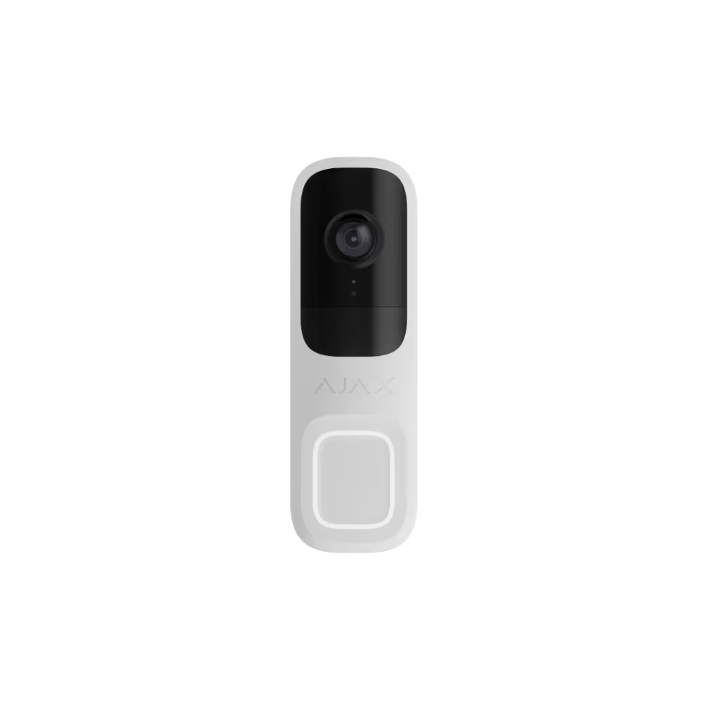 AJAX, DOORBELL, Kablosuz, Kameralı, Kapı Zili  Beyaz