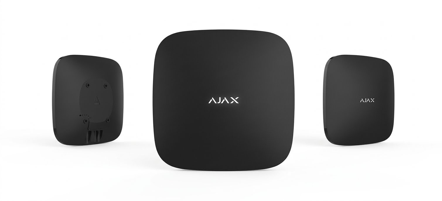 AJAX Hub2 4G Kablosuz Görsel Doğrulamalı Alarm Paneli Siyah