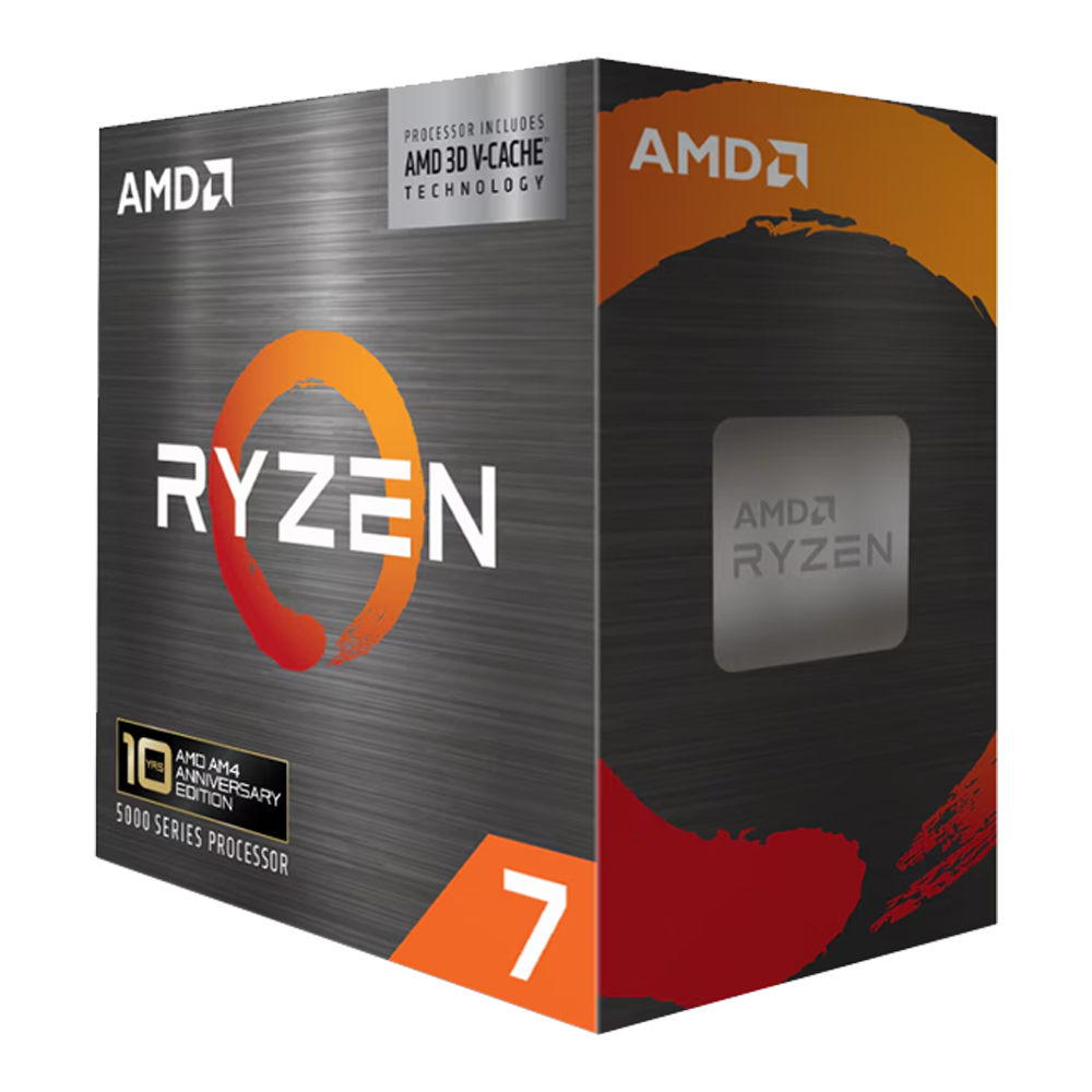 AMD RYZEN 7 5800X3D 100MB 8çekirdekli VGA YOK AM4 105w Kutulu+Fansız