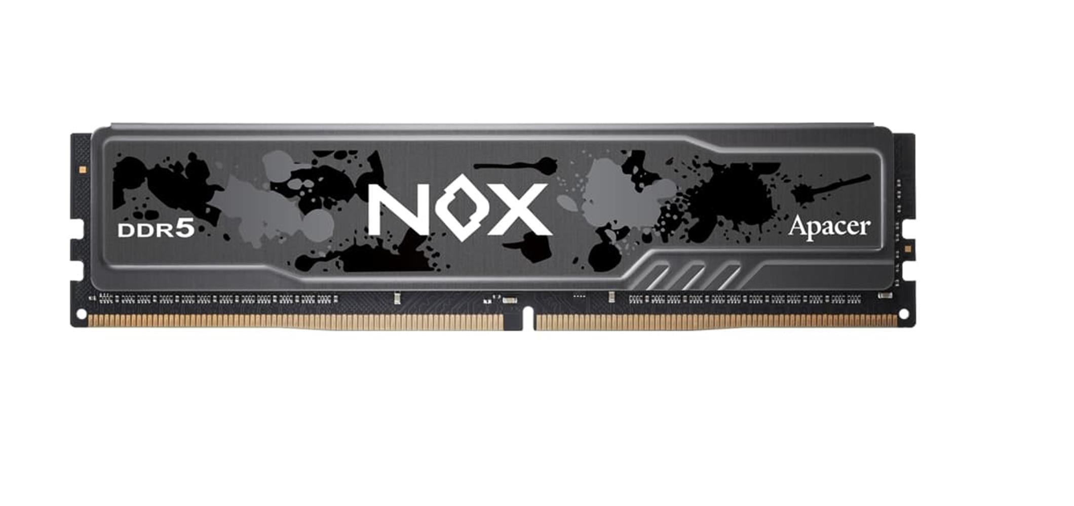 Apacer NOX 32GB 2x16GB 6000MHz CL38 DDR5 (AH5U32G60C622MBAA-2) Gaming Pc Ram Kit