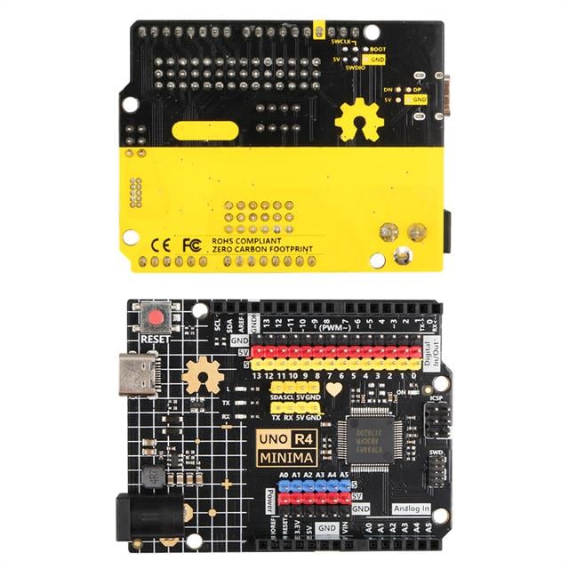 Arduino Uno R4 Minima - Gelişmiş Sensör Sürümü (USB-C)