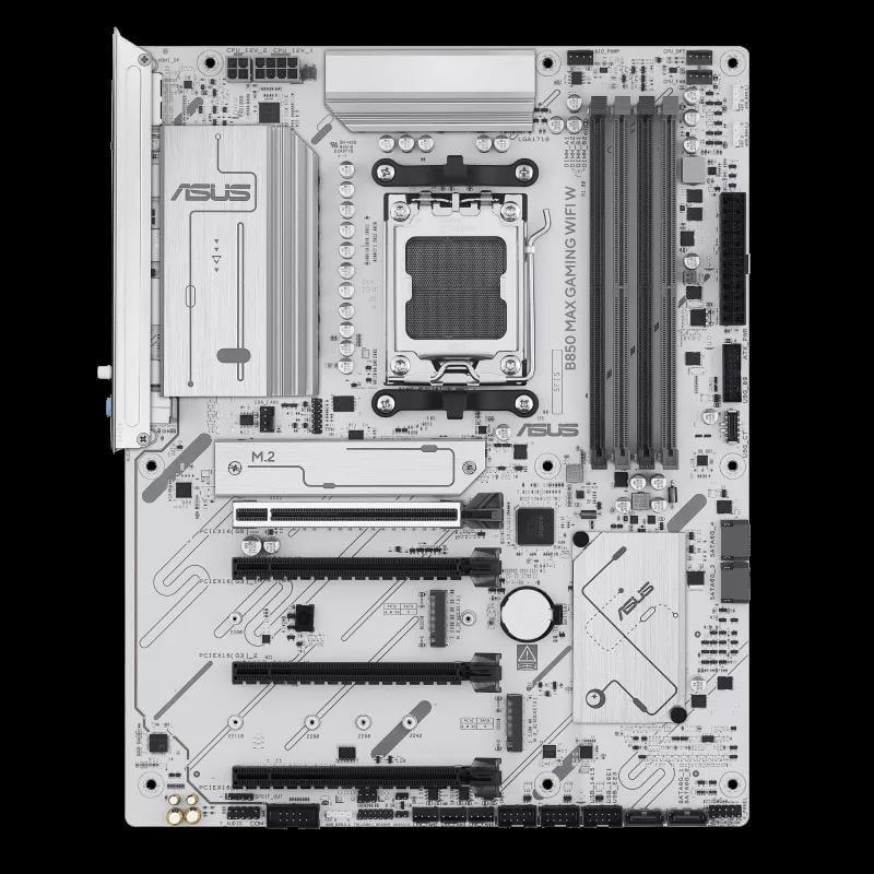 ASUS B850 MAX GAMING WIFI 7 AMD AM5 DDR5 ANAKART BEYAZ